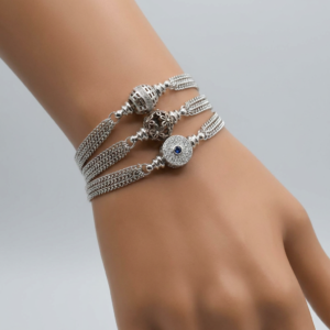 Three Bracelets On 1 Hand 300x300